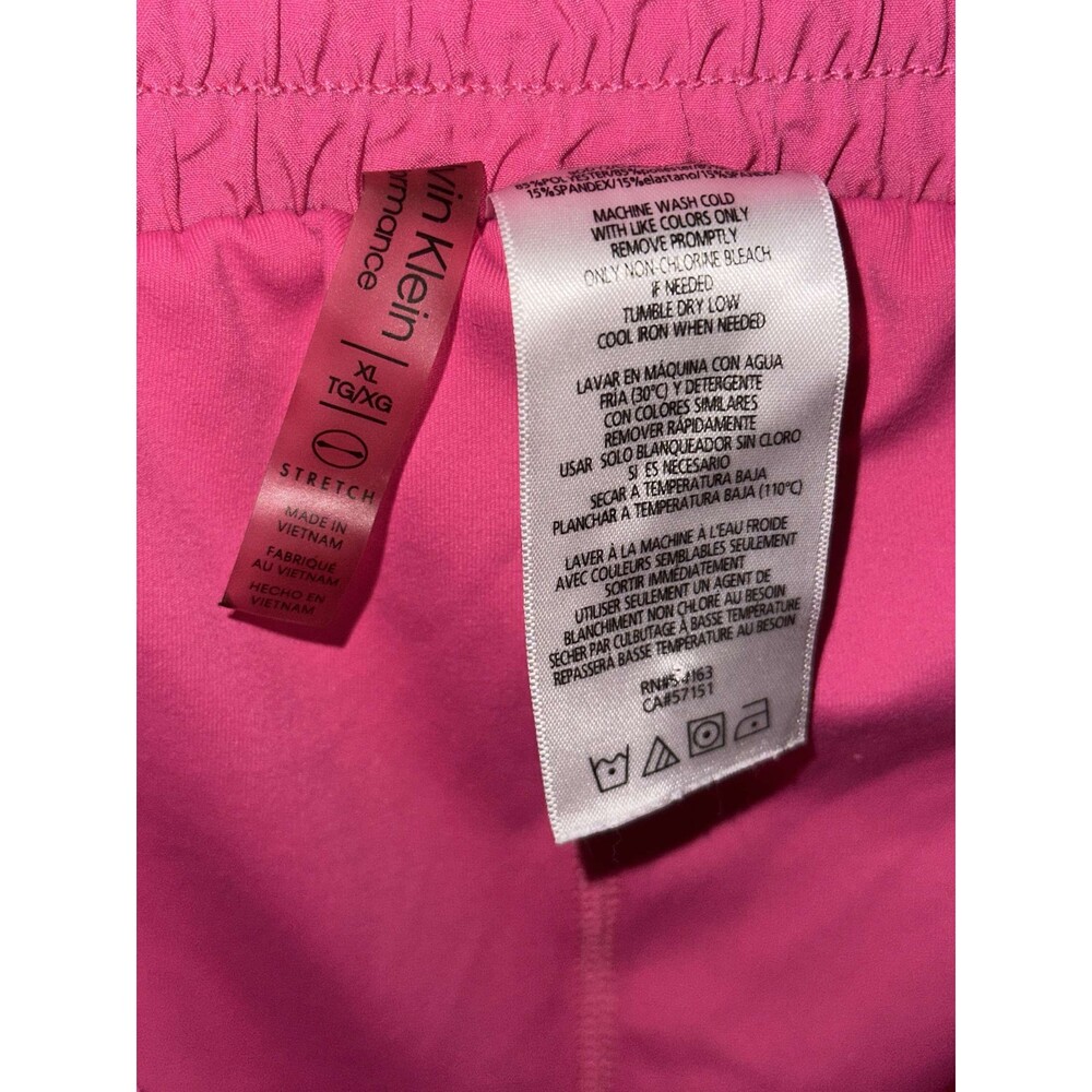 Calvin Klein Performance Pink Running Shorts – Size XL - Picture 4 of 4